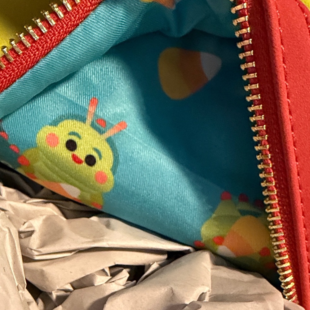 Loungefly Pixar Yellow and Orange Mini Bag - Picture 5 of 5